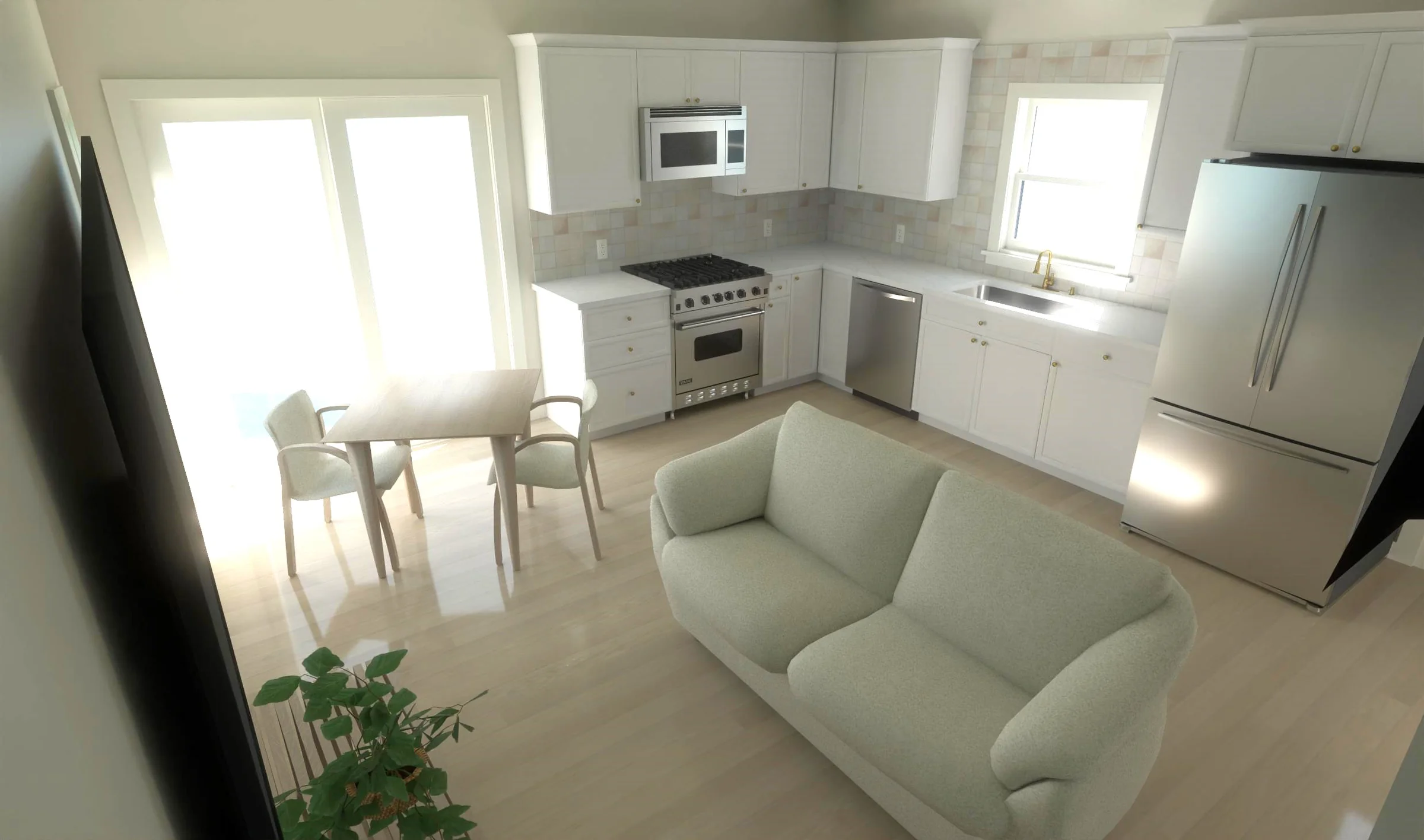 Beech Plan Interior View